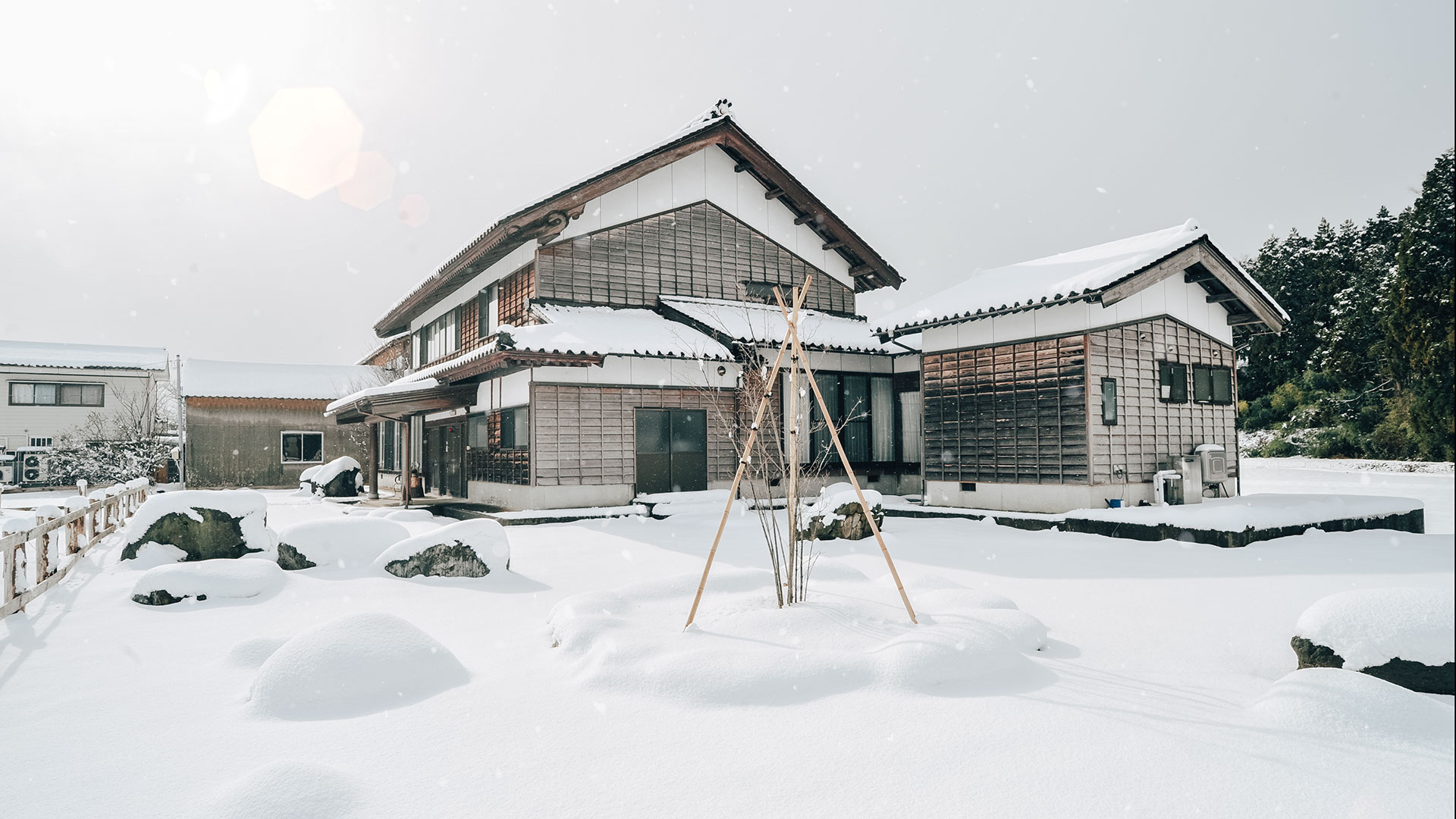 能登半島地震 珠洲市 冬の古民家
