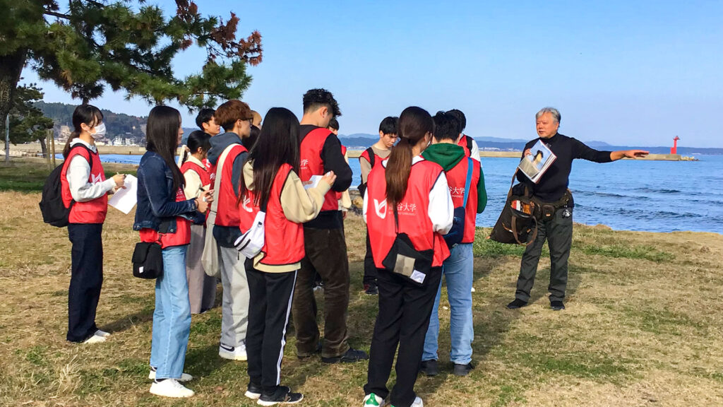 復興支援ツアー 見附島