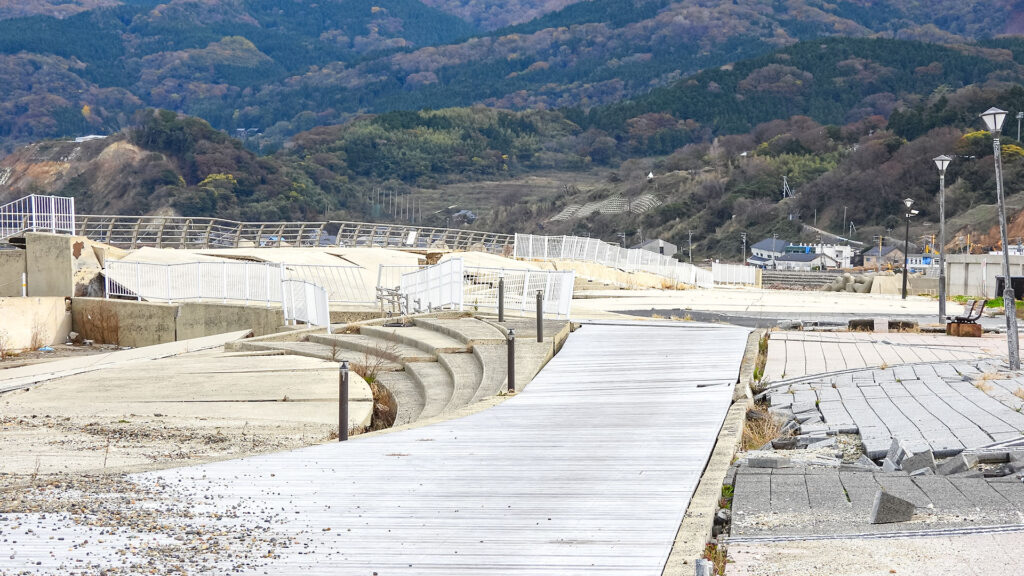 石川県輪島市マリンタウンの海岸沿いで撮影した写真